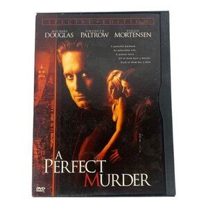 A Perfect Murder DVD Special Edition Michael Douglas Gwyneth Paltrow
